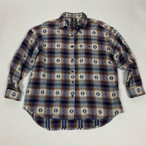 Short Circuit Other - Vtg Short Circuit Soft Flannel Woven Short L